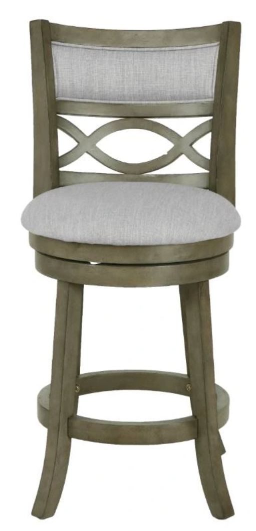 New Classic® Home Furnishings Manchester Gray Counter Stool-2