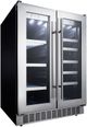 Silhouette® Professional Lorraine 24” Stainless Steel Beverage Center-1