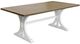 Martin Furniture Bluff Point Tawny Brown Dining Table with Trestle Base-0