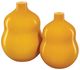 Currey & Company Imperial Yellow Peking Small Double Gourd Vase-3