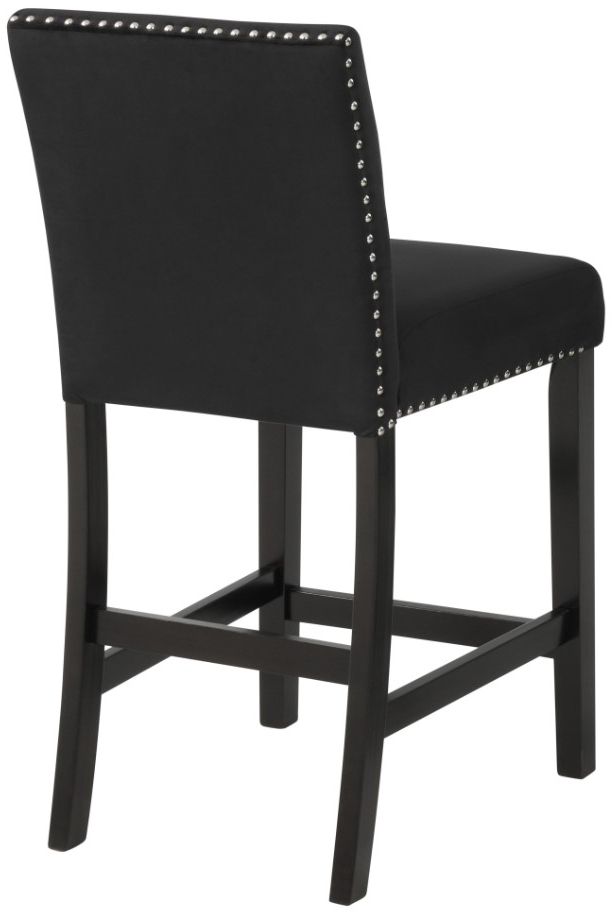 New Classic® Home Furnishings Celeste Black/Espresso Counter Chair-4