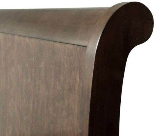 Liberty Furniture Rustic Traditions Rustic Cherry Queen Sleigh Bed-3