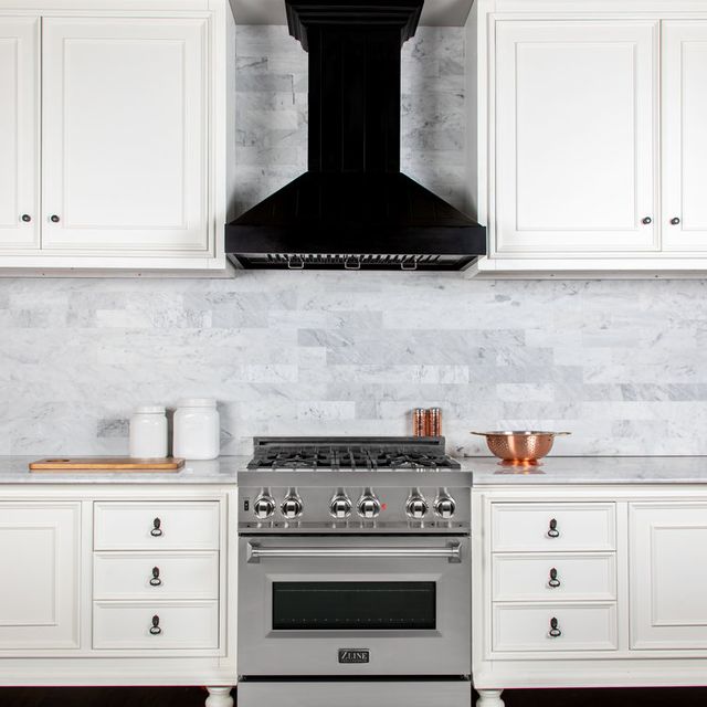ZLINE 36" Wooden Wall Mount Range Hood-1