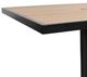 CabanaCoast® Customizable Skye Aluminum/Wooden 24"X30" Outdoor Pedestal Balcony Table-2