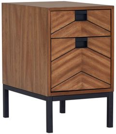 Legends Home Astoria Brown Chairside Table