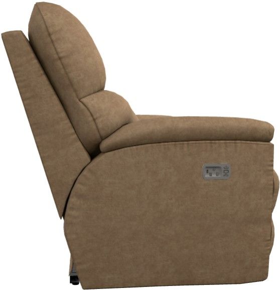 La-Z-Boy® Trouper Camel Power Reclining Loveseat with Headrest-2