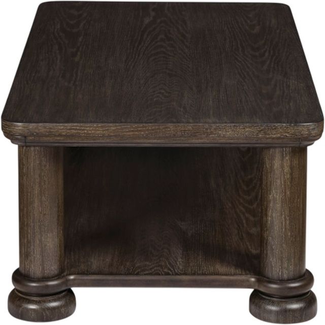Signature Design by Ashley® Bannette Dark Brown Rectangular Cocktail Table-4