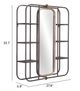 Zuo Modern Alice Gray Mirror with Shelves-5