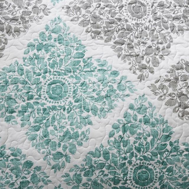 Olliix by Madison Park Aqua Claire 6 Piece Reversible Daybed Cover Set-4