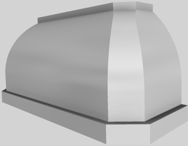 Vent-A-Hood® Designer Series 60" Stainless Steel Wall Mounted Range Hood-1
