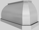 Vent-A-Hood® Designer Series 60" Stainless Steel Wall Mounted Range Hood-1