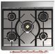 Ilve® Majestic III 30" Graphite Matte Pro Style Dual Fuel Liquid Propane Range with 5 Black Brass Burners and Copper Trim-4
