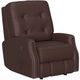Flexsteel® Customizable Devon 34" Leather Power Rocking Recliner-2
