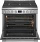 Frigidaire Professional® 36'' Stainless Steel Free Standing Dual Fuel Natural Gas Range-3