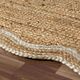 LR Home Scallop Ivory/Natural 8'x10' Area Rug-1