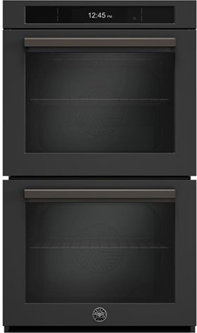 Bertazzoni Professional Series 30'' Carbonio Double Electric Wall Oven with Steam-0