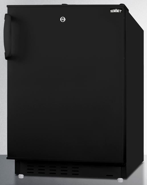 Summit® 2.7 Cu. Ft. Black Under the Counter Refrigerator-1