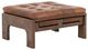 Four Hands Halston Heirloom Sienna/Terra Brown Ottoman-0