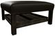 Craftmaster® Customizable CM Leather Cocktail Ottoman with 2-Trays-1