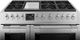Fulgor Milano Sofia 48" Stainless Steel Pro Style Dual Fuel Range-3
