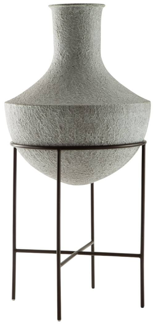 Signature Design by Ashley® Estonbank Distressed Cream 30" Vase-1
