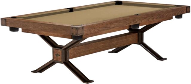 Brunswick Dameron Nutmeg 8' Pool Table-0