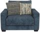 Corinthian Furniture Gateway Blue Chair with Sound-1