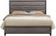 Global Furniture USA Kate Foil Gray Queen Panel Bed-1