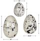 Uttermost® Nest Trio 3-Piece Beige/Charcoal Indoor-Outdoor Eggs Set-4