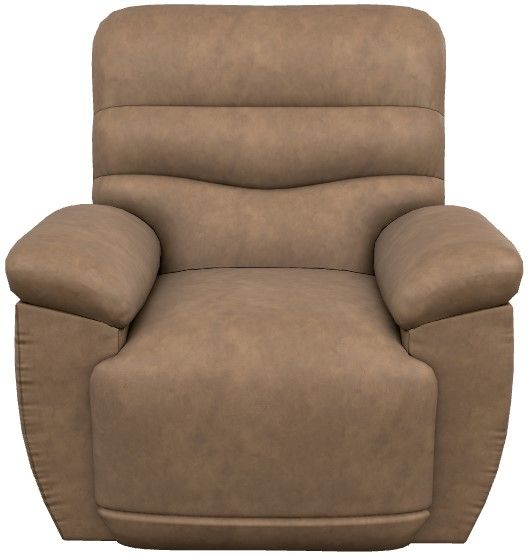 La-Z-Boy® Joshua Chestnut Power Rocking Recliner with Headrest and Lumbar-1