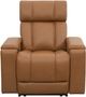 Parker House® Phoenix 3-Piece Autumn Caramel Leather Power Reclining Theater Seating with Wedge P3-3