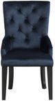 ACME Furniture Varian II Black/Dark Navy Side Chair-1