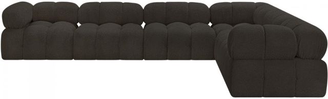 Meridian Furniture Ames 6-Piece Brown Modular Sectional-1