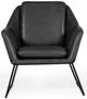 VIG Furniture Modrest Jennifer Dark Grey Accent Chair-1
