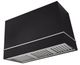 AGA Loge 48" Matte Black Wall Mounted Range Hood with Brushed Brass Trim-0