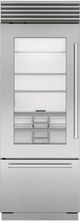 Sub-Zero® Classic Series 17.3 Cu. Ft. Stainless Steel Built In Bottom Freezer Refrigerator-0