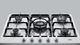 Summit® 30" White Gas Cooktop-1