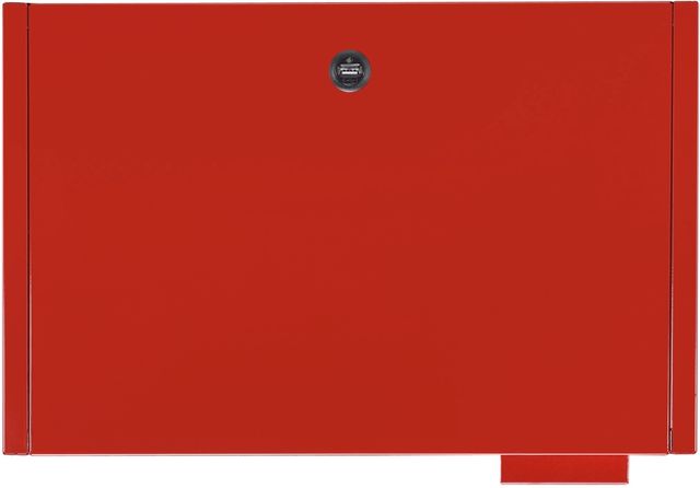Elements International Ember Red Nightstand-2