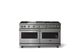 Viking® 5 Series 60" Stainless Steel Pro Style Gas (NG) Range with Brushed Brass Trim-3