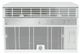GE® 10,000 BTU's White Smart Room Air Conditioner-0
