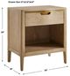 Uttermost® Tabi Natural Wood Side Table-2