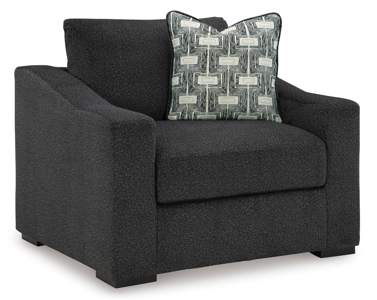 Wryenlynn Oversized Chair - Onyx Wryenlynn Oversized Chair - Onyx