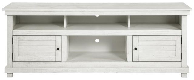 Coaster® Payne Distressed White TV Stand-1