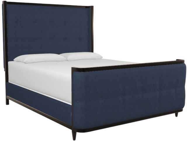 Wesley Allen Customizable Broadway Queen Upholstered Panel Bed-3