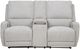 Coaster® Sylmar Dove Grey Upholstered Power Reclining Loveseat-1