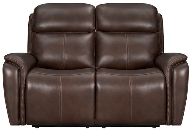 Parker House® Everett Auburn Power Reclining Loveseat-2