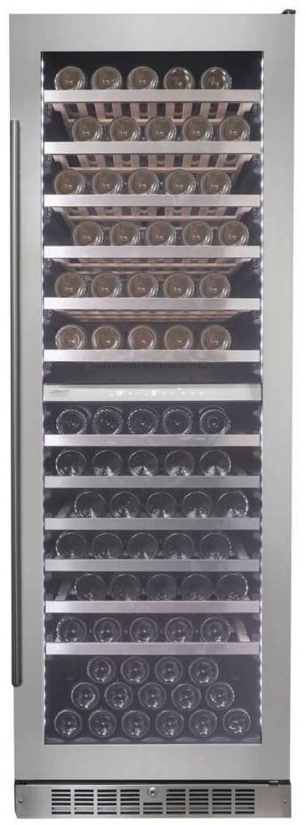 Silhouette® Bordeaux 1 24" 4 Cu Ft. Stainless Steel Wine Cooler-1