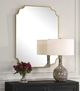 Uttermost® Lennyn Antique Gold Mirror-1