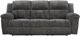 Signature Design by Ashley® Frohn Graphite Reclining Sofa-1