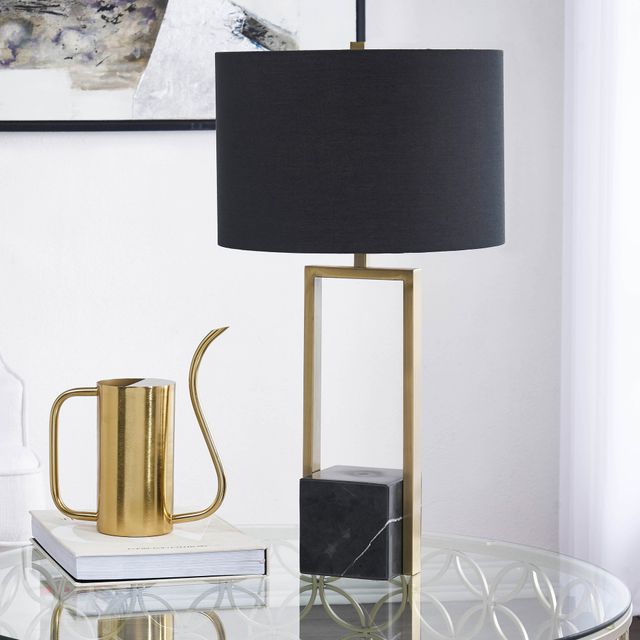 Renwil® Arla Black Marble Table Lamp-3